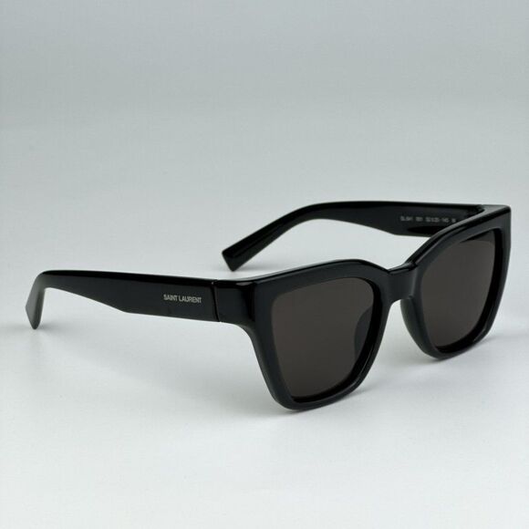 NEW Saint Laurent SL641 001 Black Cat Eye Unisex Sunglasses main image 12
